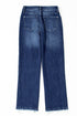Southwestern Embellished Saguaro Cactus High Rise Cropped Flare Jeans